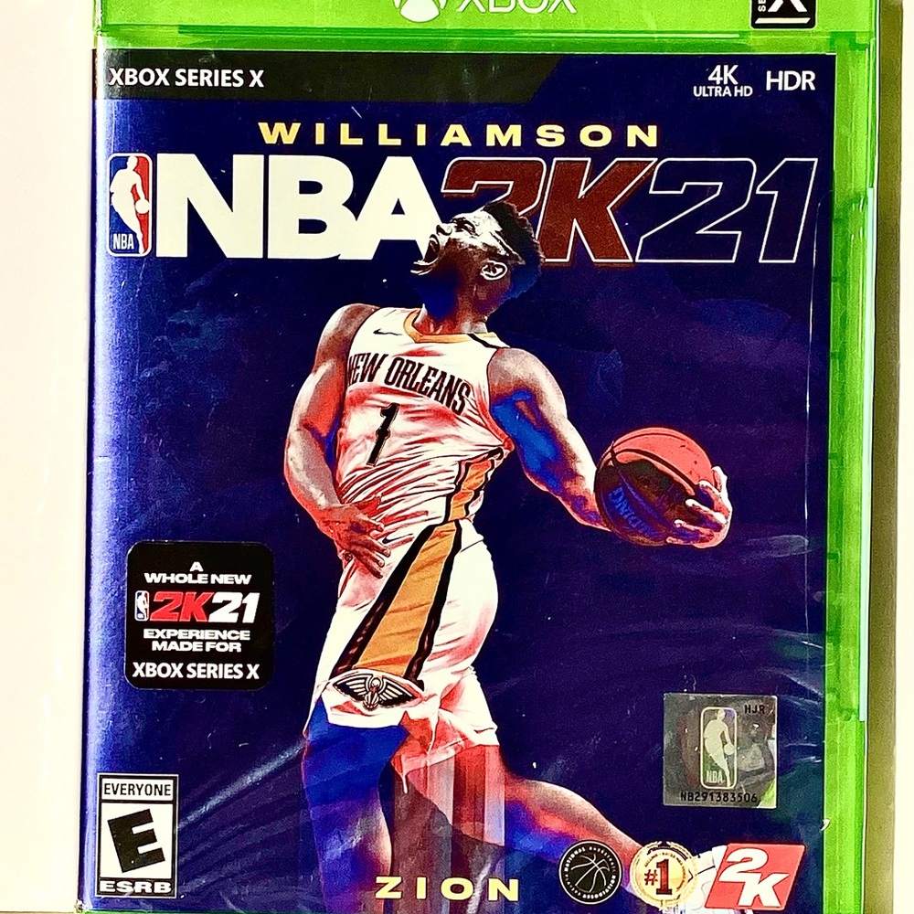 2K14,15,16,17 and 21 Xbox games